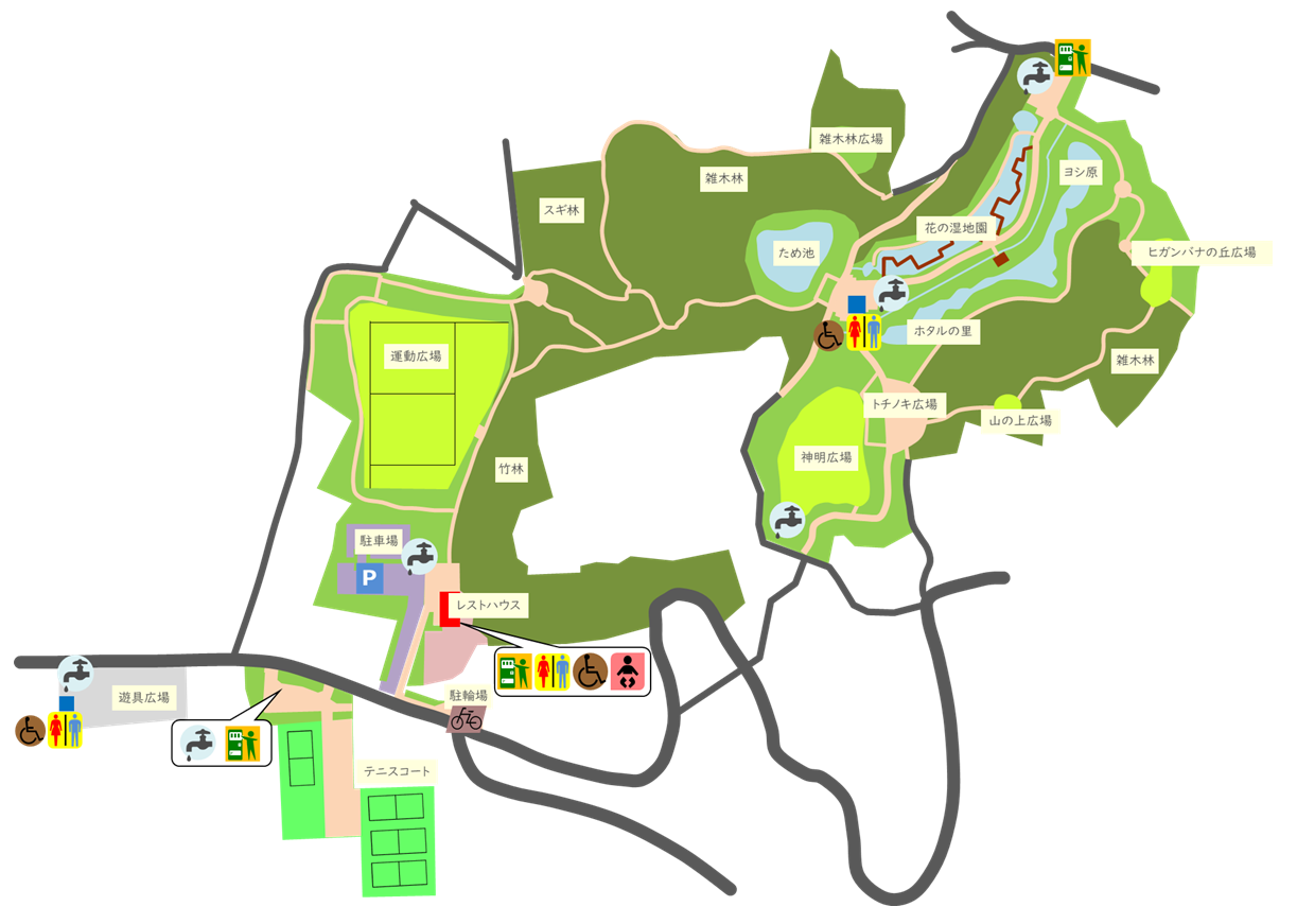 園内マップ