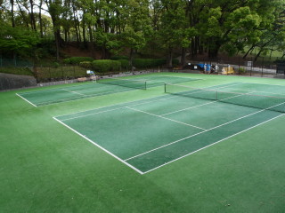 テニスコート画像